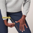 3 Zippers Classic Women's Adaptive Pants