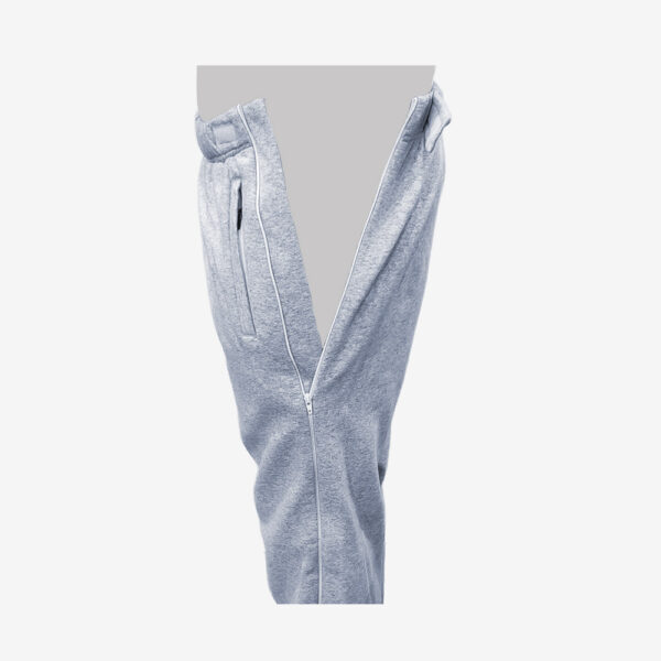 Men’s-Adaptive-Easy-Access-Side-Zip-Fleece-Sweatpants-05 Men’s Adaptive Side Zip Fleece Pants-Easy Dressing Sweatpants - wearly