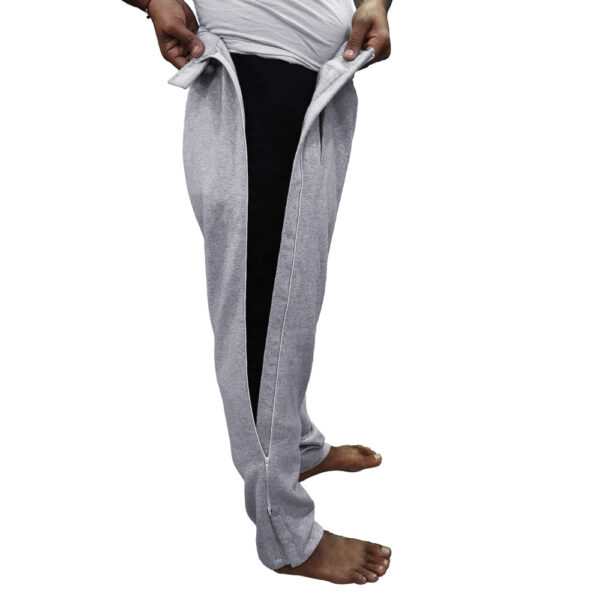 Men’s-Adaptive-Side-Zip-Fleece-Pants-Easy-Dressing-Sweatpants Men’s Adaptive Side Zip Fleece Pants-Easy Dressing Sweatpants - wearly