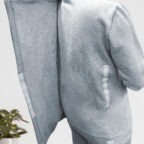 Men's Adaptive Easy Access Fleece Tracksuit Side Zip-Pants and Open-Back Sweatshirt - wearly.live