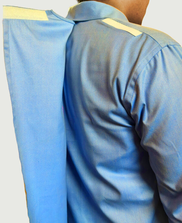Men’s Open Back Adaptive Shirt with Velcro Closure Men’s Open Back Adaptive Shirt with Velcro Closure