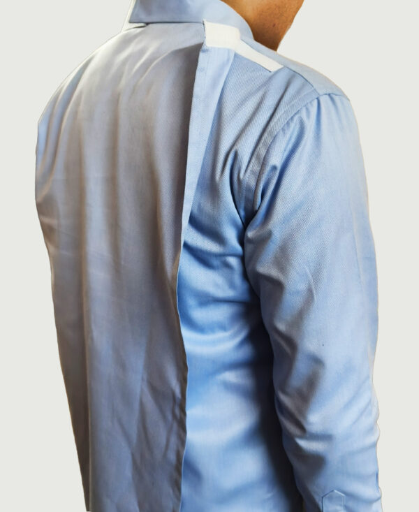 Men’s Open Back Adaptive Shirt with Velcro Closure Men’s Open Back Adaptive Shirt with Velcro Closure