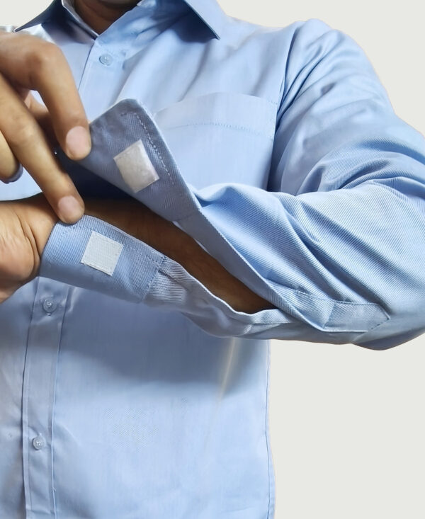Men’s Open Back Adaptive Shirt with Velcro Closure Men’s Open Back Adaptive Shirt with Velcro Closure